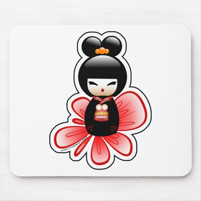 Mousepad kokeshi-mickey-sfondo-t (Frente)