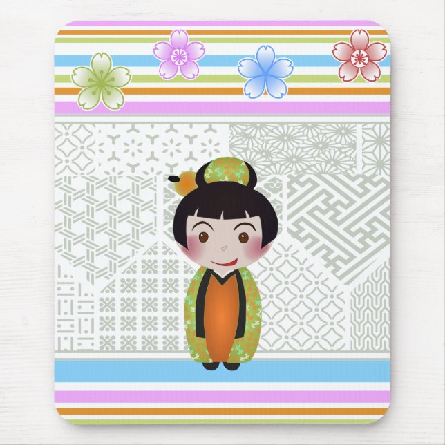 Mousepad kokeshi noshi (Frente)