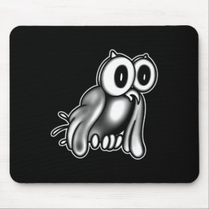Mousepad Koko Cartoon X Owl Ghost X Vintage