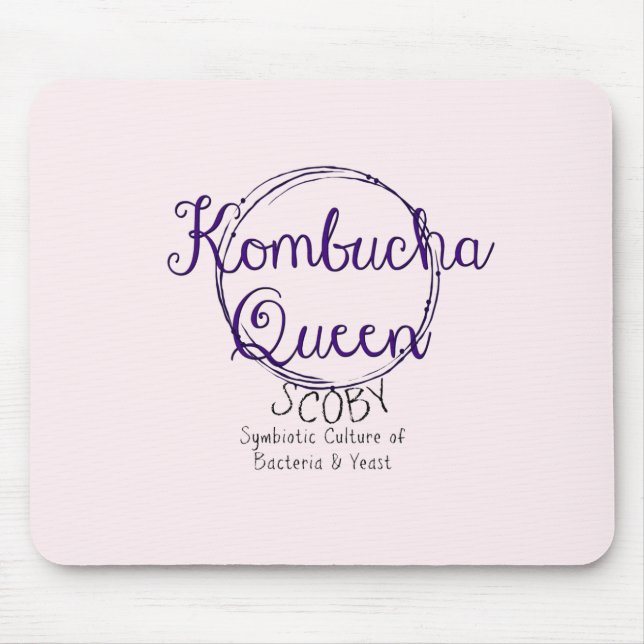 Mousepad Kombucha Queen (Frente)