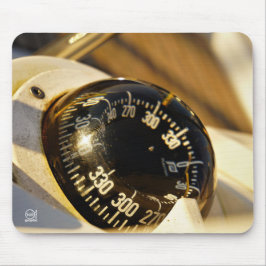 Mousepad Kompas helpt navigeren en koer behouden. 