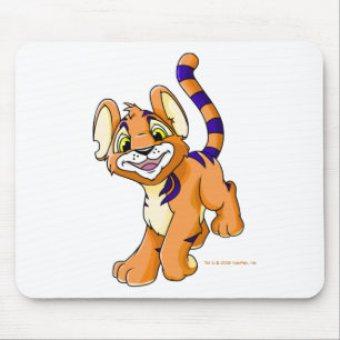 Mousepad Kougra alaranjado aventuroso