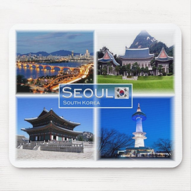 Mousepad KR Coreia do Sul - Seul - (Frente)