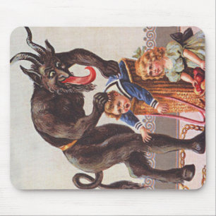 Mousepad Krampus Sequestrando Crianças