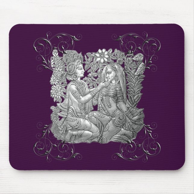 Mousepad Krishna e Radha (Frente)