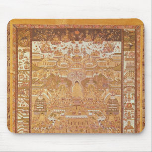 Mousepad Kshitigarbha, juiz do inferno, de Dunhuang