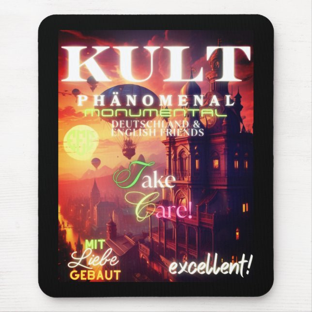 MOUSEPAD KULT PHÄNOMENAL MONUMENTAL (Frente)