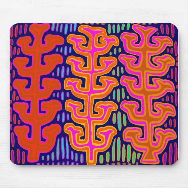 Mousepad Kuna Indian Trees (Frente)