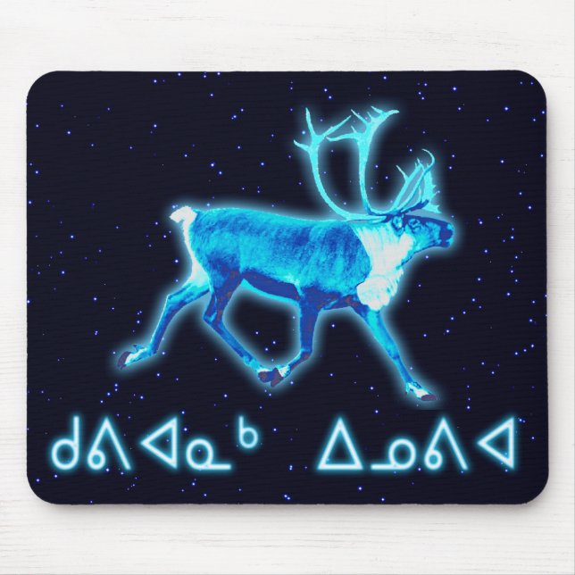 Mousepad Kuvianak Innovia - Azul-Caribe (Reindeer) (Frente)