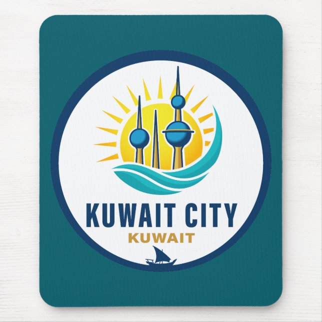 Mousepad Kuwait City Kuwait Middle East (Frente)