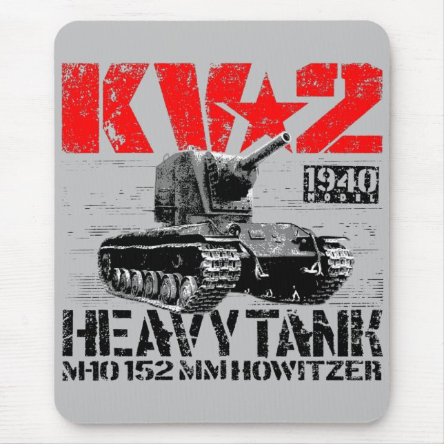 Mousepad KV-2 Tanque pesado soviético (Frente)