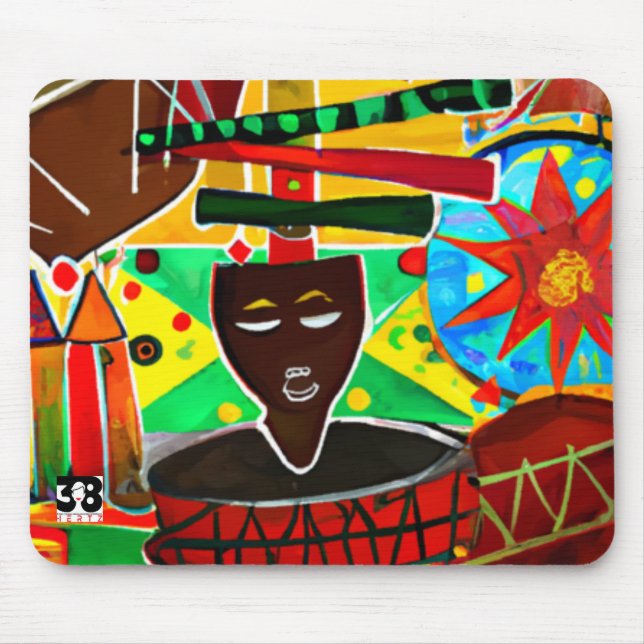Mousepad Kwanzaa (Frente)