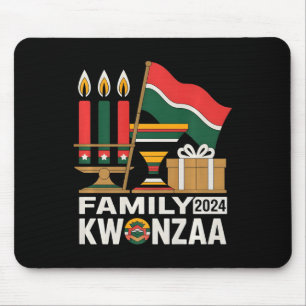 Mousepad Kwanzaa Familiar Confrontos Para Crianças Adultos 