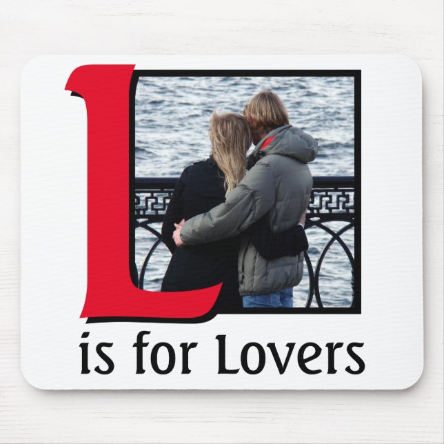 Mousepad L para Amantes (Frente)