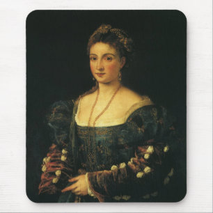 Mousepad La Bella, Duquesa de Urbino por Ticiano