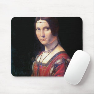Mousepad La Belle Ferronniere, Leonardo da Vinci