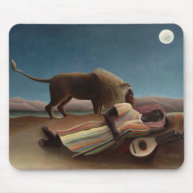 Mousepad La Bohémienne Endormie (Frente)