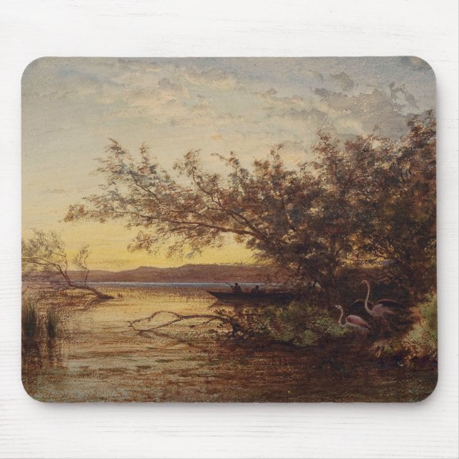 Mousepad La Camargue, Coucher De Soleil - Félix Ziem (Frente)