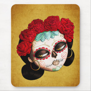 Mousepad La Catrina - Diâmetro de Los Muertos Menina