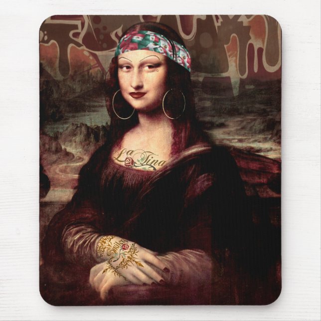 Mousepad La Chola Mona Lisa Mexicana (Frente)