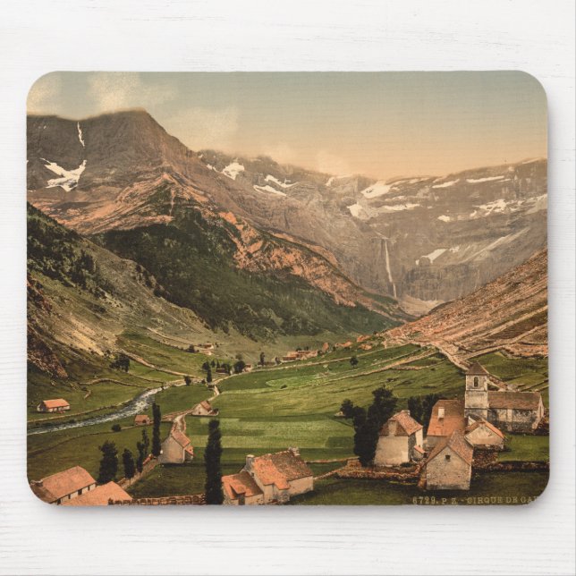 Mousepad La Cirque de Gavarnie, Pyrenees, France (Frente)