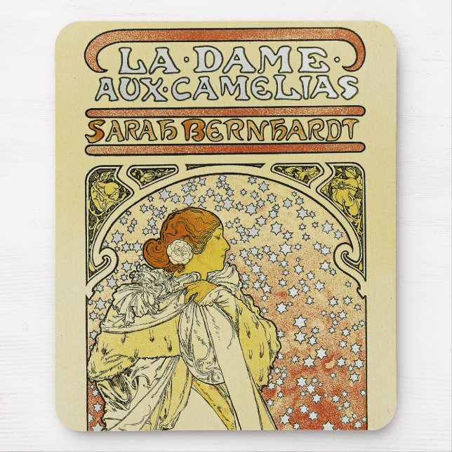 Mousepad La Dame aux Camelias (Frente)