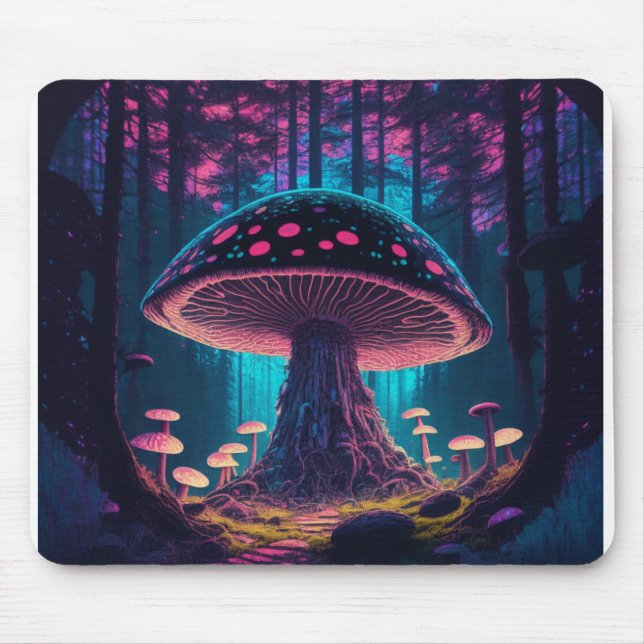 Mousepad Lã de ferramentas gigantes mágicas de beleza na fl (Frente)