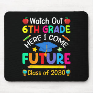 Mousepad Lá Fora Da 6, Eu Venho O Futuro Cl De 2030 Criança