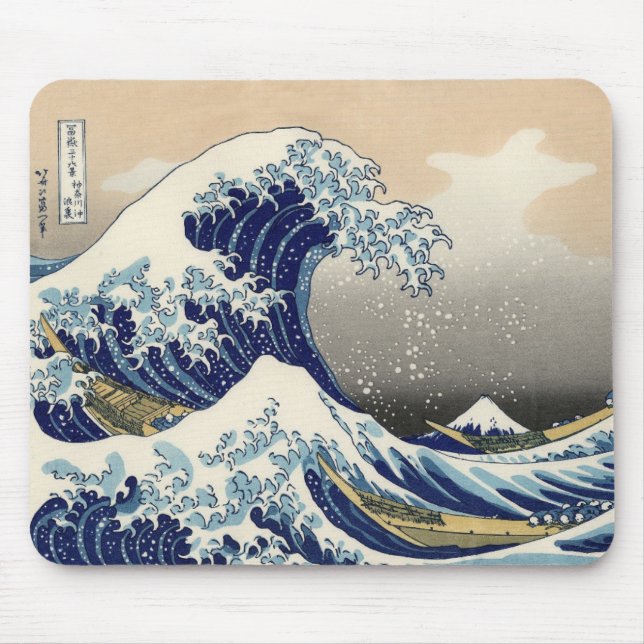 Mousepad La Grande Vague de Kanagawa (Frente)