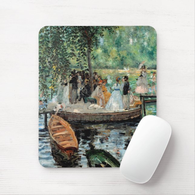Mousepad La Grenouillère Auguste Renoir (Com mouse)