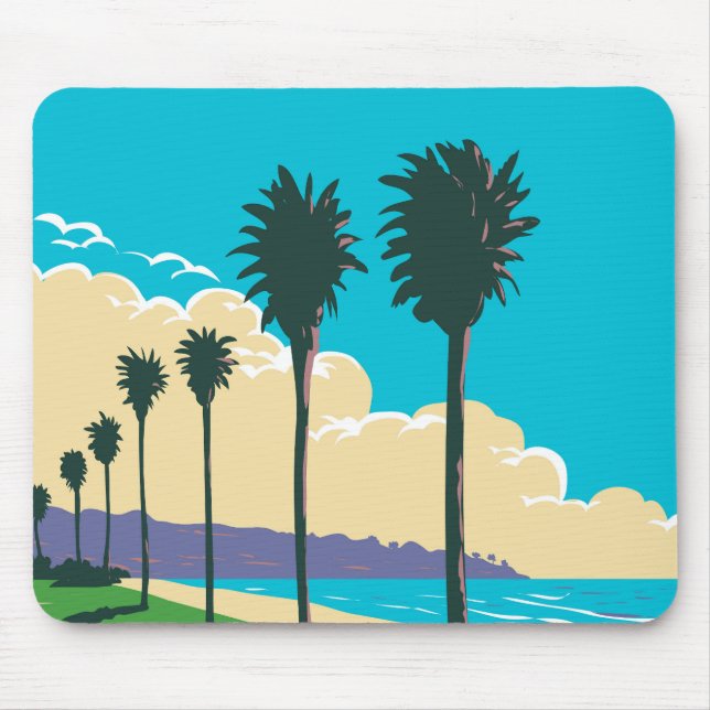 Mousepad La Jolla Shores Beach (Frente)