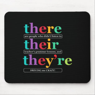 Mousepad Lá Seu Elas São Professor De Gramática Inglesa Vol