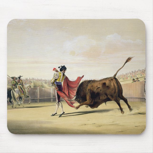 Mousepad La Suerte de la Capa, 1865 (litho da cor) (Frente)