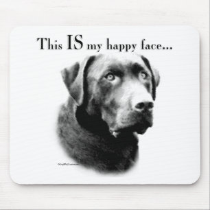 Mousepad Lab Face Feliz