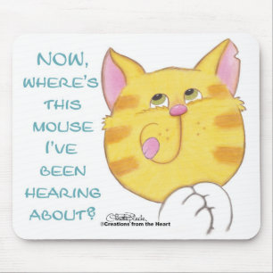 Mousepad Lábios de Licenciamento de Gato