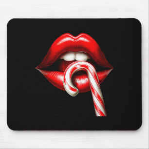 Mousepad Lábios de São Valentim Beijos de São Valentim Doce