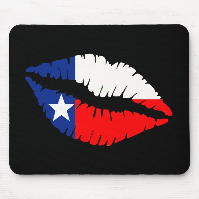 Mousepad Lábios de Texas (Frente)