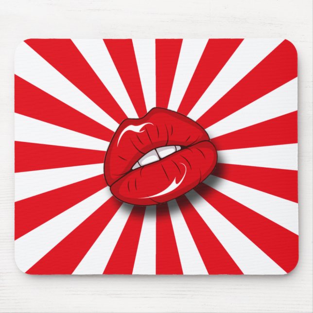 MOUSEPAD LÁBIOS RETROS (Frente)