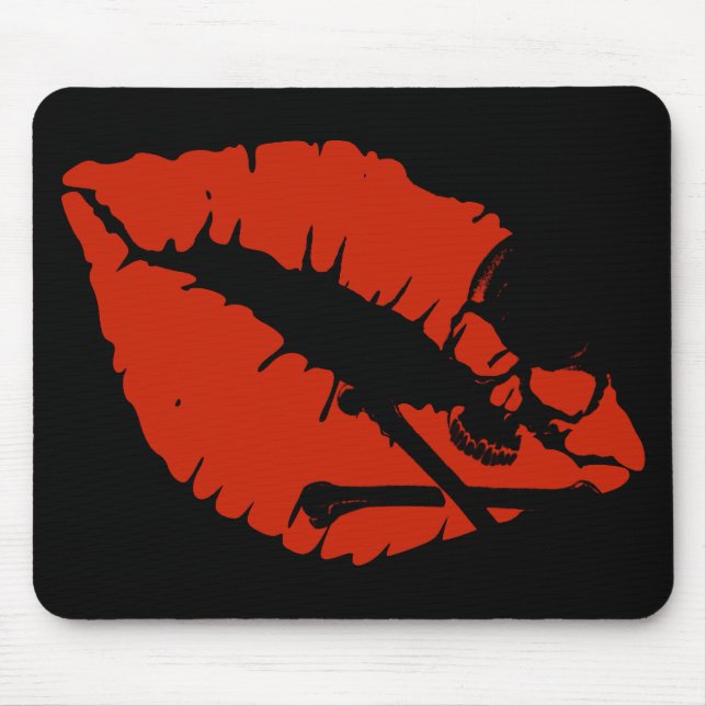 Mousepad lábios venenosos (Frente)
