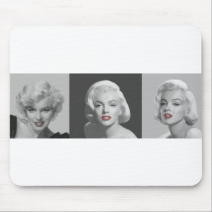 Mousepad Lábios vermelhos Eyes.tif azul do trio de