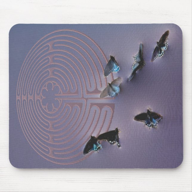 Mousepad Labirinto da borboleta (Frente)