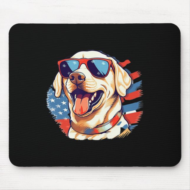 Mousepad Laboratório Amarelo 4 De Julho Design Labrad Patri (Frente)
