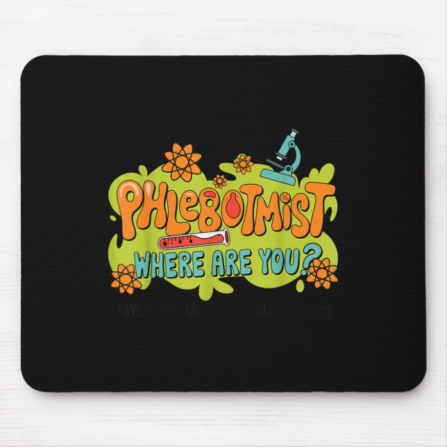 Mousepad Laboratório de Lab Phlebotomist Semana 2025 Mls La (Frente)