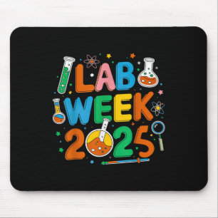 Mousepad Laboratório de Medicina Cientista Retro Semana 202