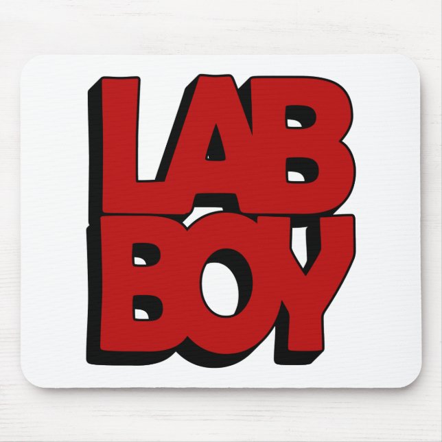 MOUSEPAD LABORATÓRIO LABORATÓRIO VERMELHO DO LABORATÓRIO DO (Frente)