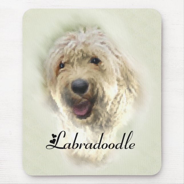 Mousepad Labradoodle Lovers Gifts (Frente)