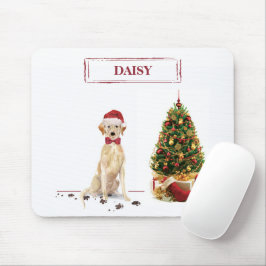 Mousepad Labrador Amarelo Retriever Engraçado Cachorro de N