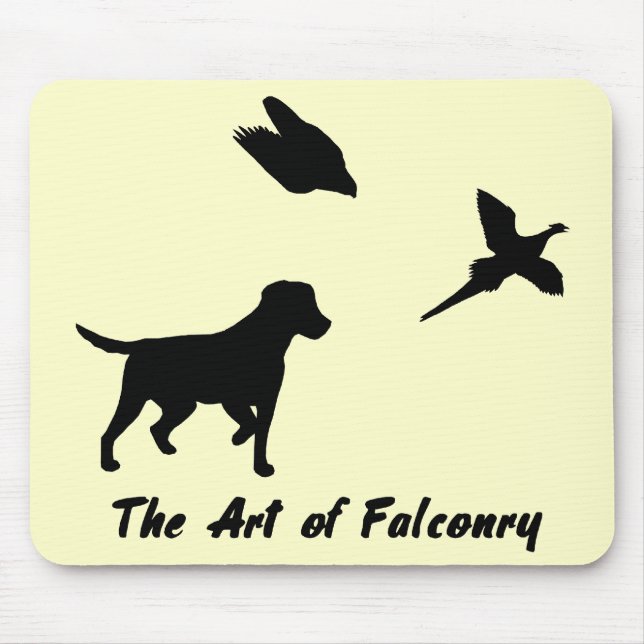 Mousepad Labrador e Falconry (Frente)