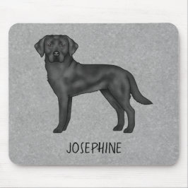 Mousepad Labrador Retriever preto Lab cachorro Nome persona