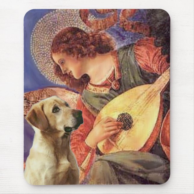 Mousepad Labrador (Y8) - Anjo Mandolin (Frente)